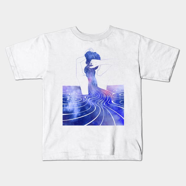 Nereid CII Kids T-Shirt by Sirenarts